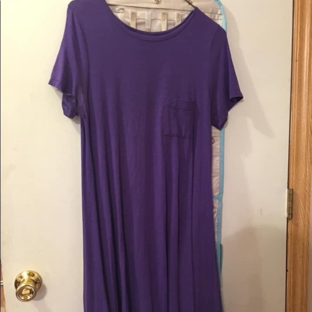 💜Solid purple Lularoe Carly💜